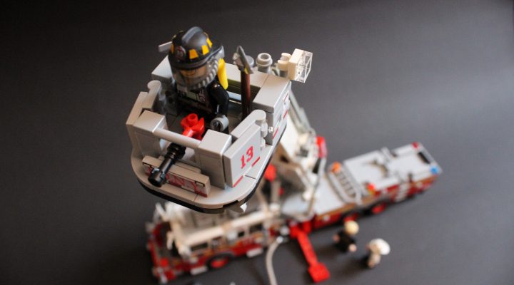 LEGO FDNY Tower Ladder 13 by sponki55