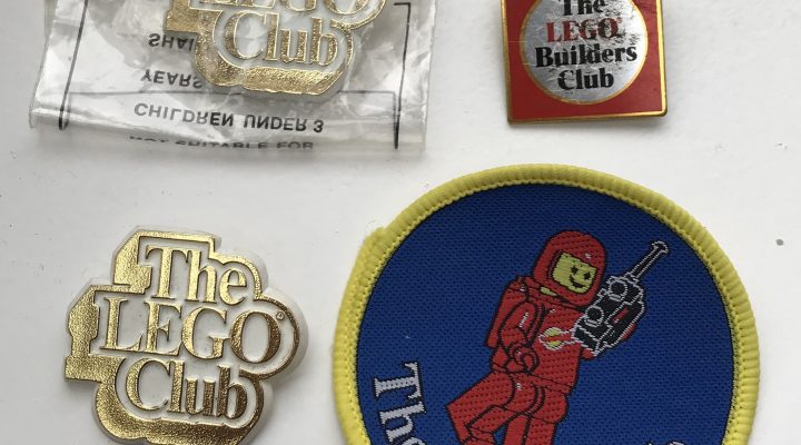 Original LEGO Club Badges