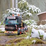 LEGO City Heavy Cargo Transport 60183 truck close to nature