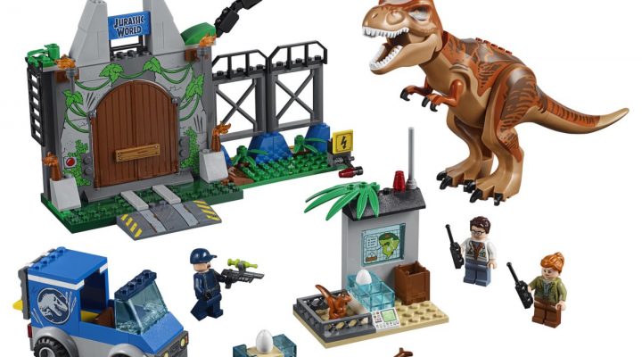 LEGO Jurassic World: Fallen Kingdom T. rex Breakout 10758 ©2018 LEGO Group