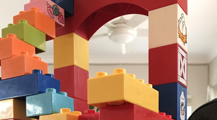 My Random Escher inspired LEGO DUPLO creation