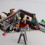 LEGO Jurassic Park Velociraptor Chase Review Completed Build set 75932