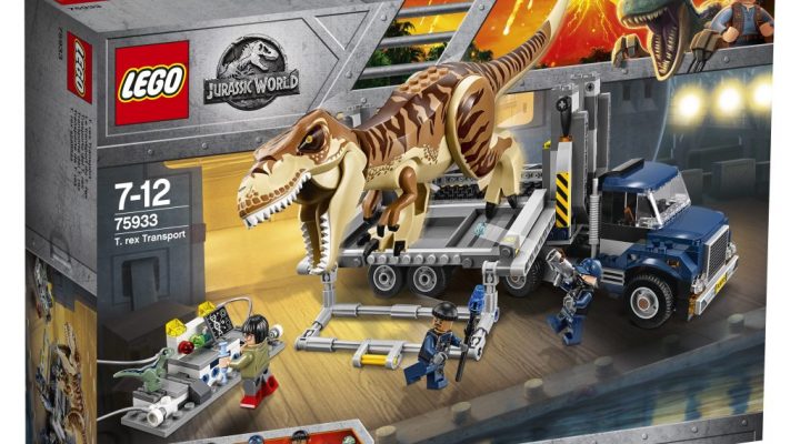 LEGO Jurassic World T.Rex Transport 75933 Box