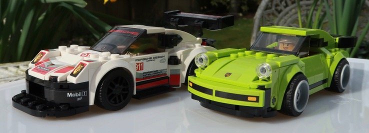 LEGO Speed Champions Porsche 911 RSR and 911 Turbo 3.0 75888 Review