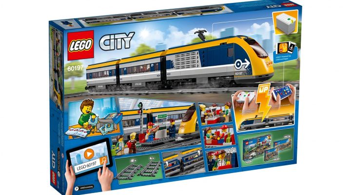 LEGO City Passenger Train 2018 (set 60197) box back