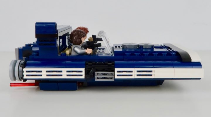 LEGO Star Wars Han Solo's Landspeeder Speed build! 2018 (set 75209)