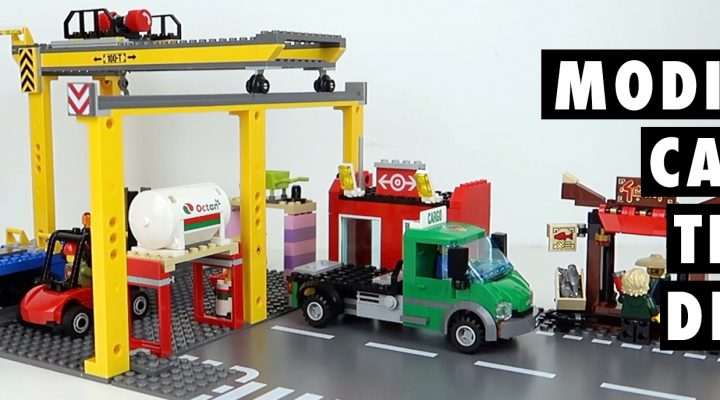 Modifying the Cargo Train Depot 60052