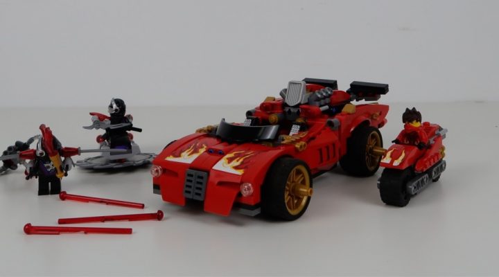 LEGO Ninjago Ninja Charger Spinjitzu Speed Build (70727)