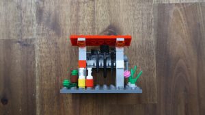 LEGO City Train Emergency Station finished LEGO MOC