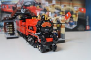 Harry Potter LEGO Hogwarts Express 75955 LEGO Train ready to depart