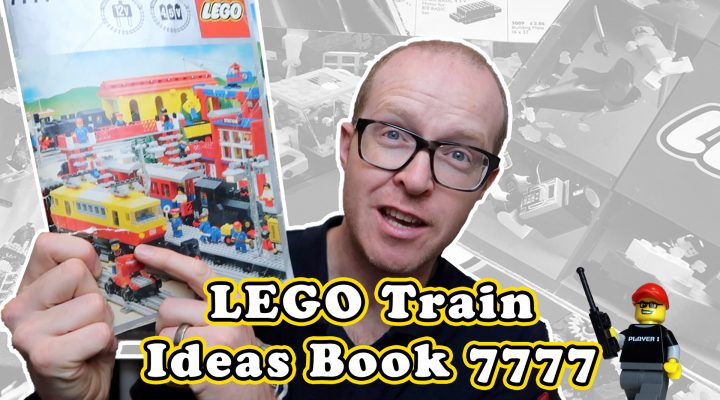 LEGO Train Ideas Book 7777 - Inspiration for your LEGO City Railway!
