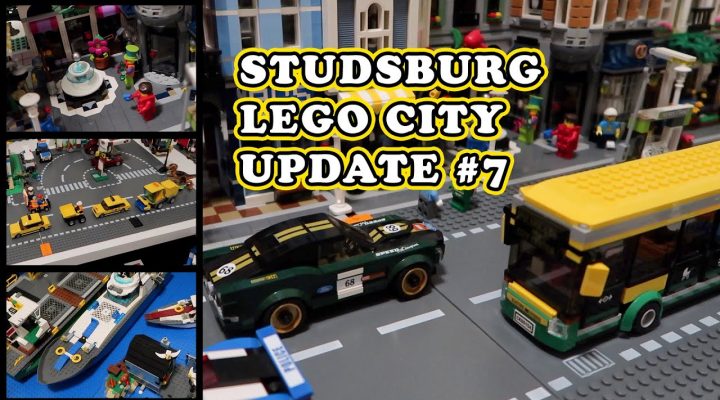 Studsburg Custom LEGO City Update #7 - A Bridge too far?
