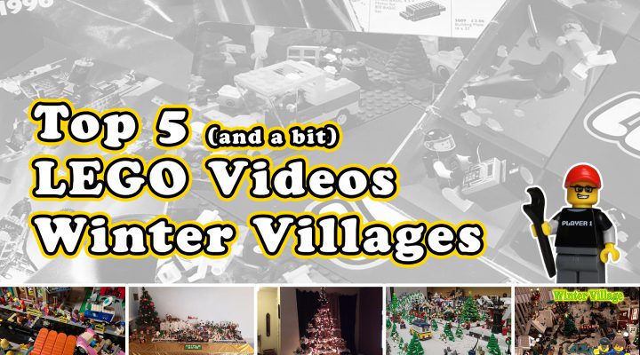LEGO Top 5 And A Bit Winter Village Scenes! December 9th 2018