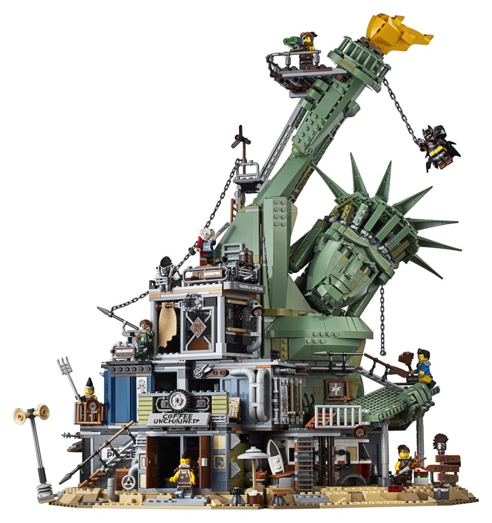 LEGO Movie 2 - Welcome to Apocalypseburg 70840 - Front Statue of Liberty