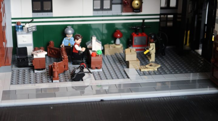 LEGO Ghostbusters Firehouse Headquarters Ground Floor Reception (75827)