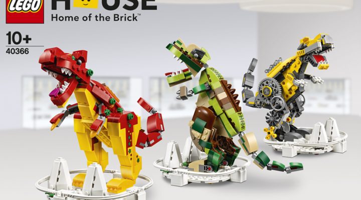 LEGO® House dinosaurs is the new exclusive set 40366