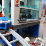 LEGO City Deep Space Rocket and Launch Control 60228 - astronaut heading to the rocket