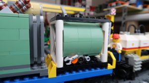 LEGO City Train Custom Cargo MOCs - Power Transformer pressurised cylinder