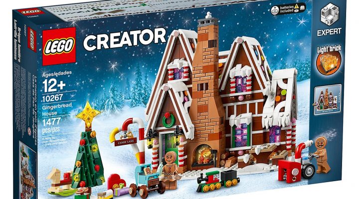 LEGO Gingerbread House 10267 box