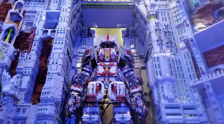 Citadel of Megiddo and Mech LEGO Moc