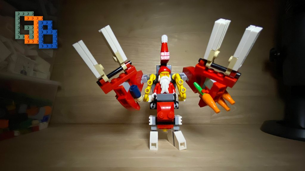 Get Away From Her You Grinch! Aliens Inspired Santa Mech LEGO MOC