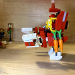 Aliens Inspired Santa Mech LEGO MOC - Side Profile