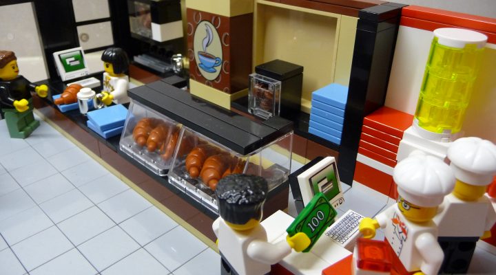 LEGO Airport - Food Court by Dawn Bleyle