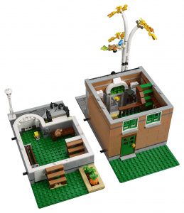 LEGO Creator Bookshop Ground Floor Back