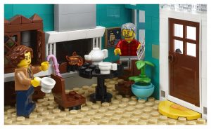 LEGO Creator Bookshop Town House Living Room