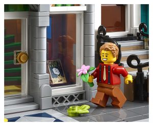 LEGO Creator Bookshop Minifigure Street Scene and Moby Brick Book