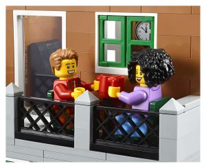 LEGO Creator Bookshop Minifigure Balcony Scene
