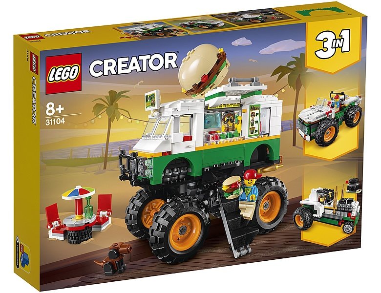 LEGO Creator Monster Burger Truck 31104 - Box Front