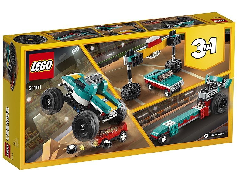 LEGO Creator Monster Truck 31101 - Box Back