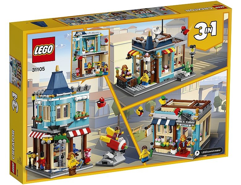 LEGO Creator Townhouse Toy Store 31105 - Box Back