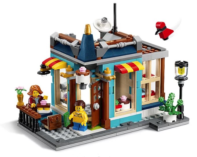 LEGO Creator Townhouse Toy Store 31105 - Build 2 restaurant