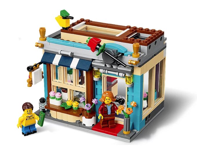 LEGO Creator Townhouse Toy Store 31105 - Build 3 Flowers shop