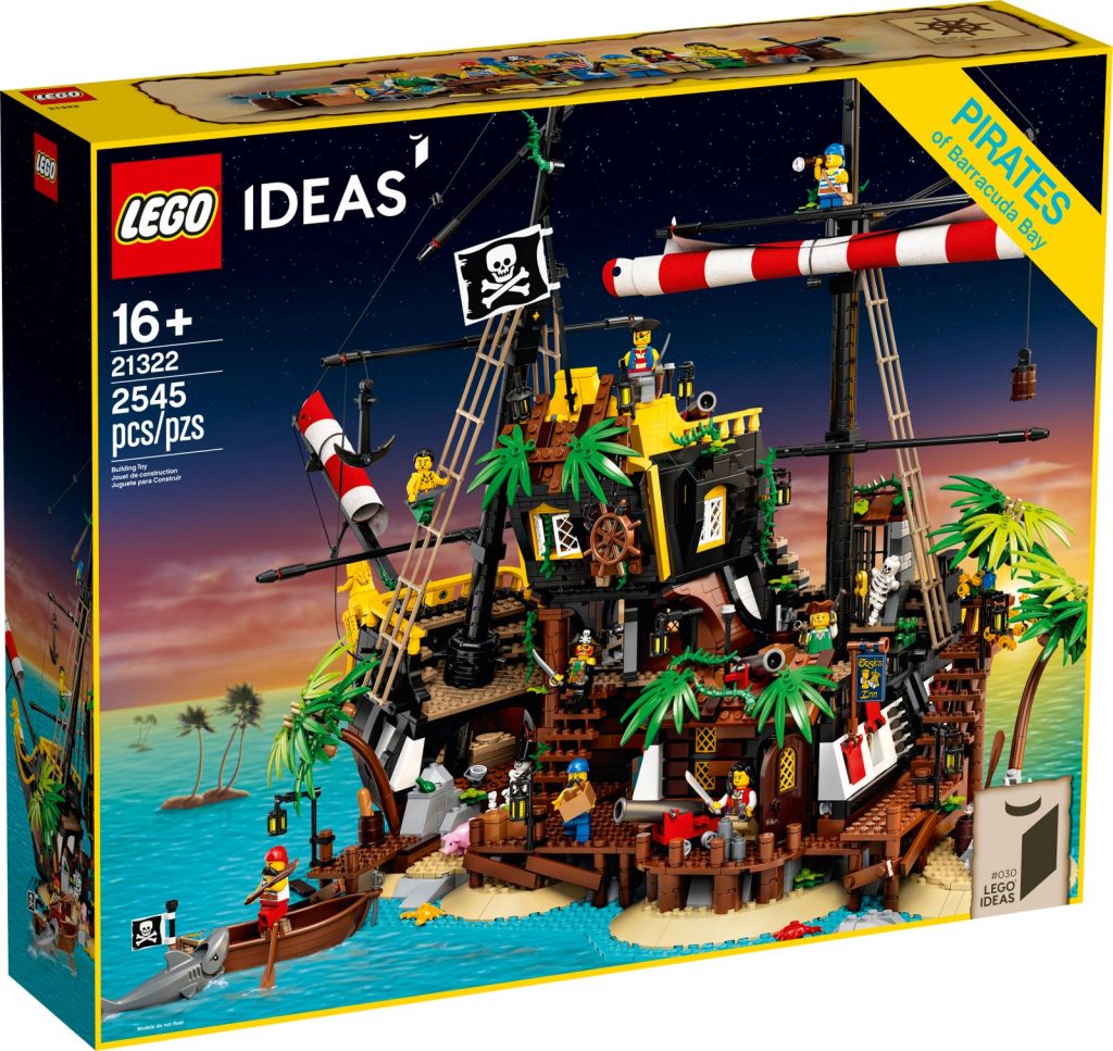 Pirates of Barracuda Bay 21322 | LEGO Ideas | Box Front