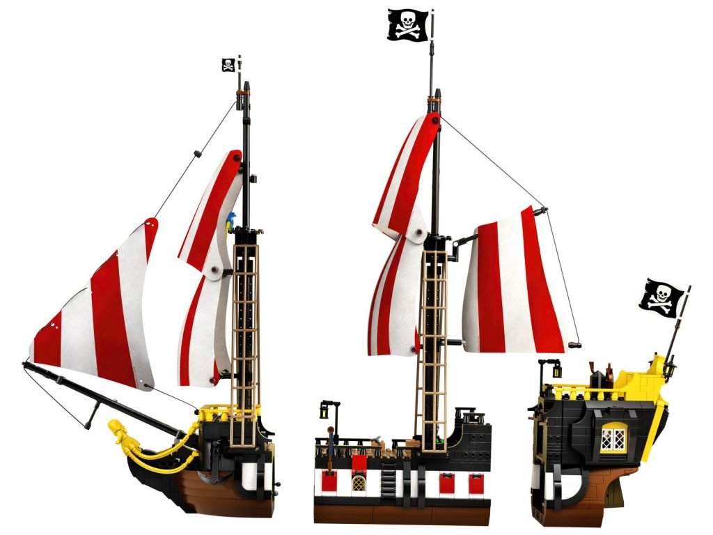 Pirates of Barracuda Bay 21322 | LEGO Ideas | Modular Sailing Ship