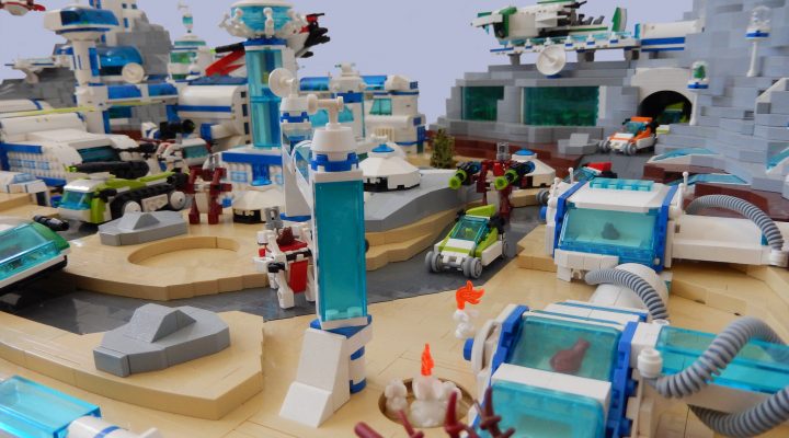 Amfibalien defense against the astro bunny outbreak by Vladimir van Hoek