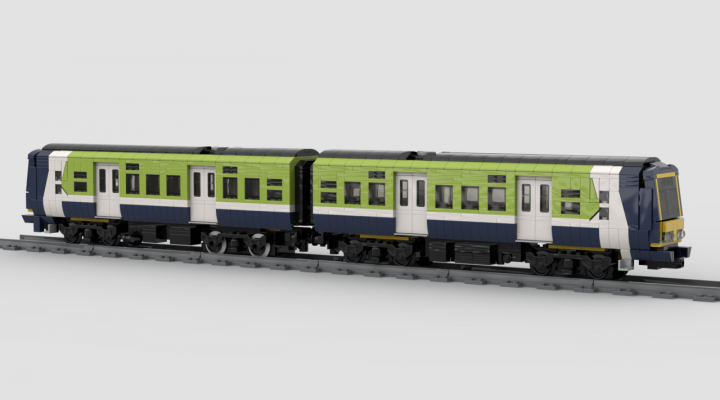 Lego Irish Rail 29000 DMU, new livery by Tom E