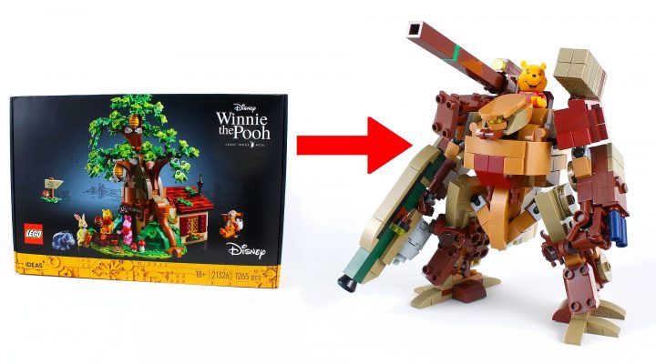Winnie the Pooh Mech using set 21326