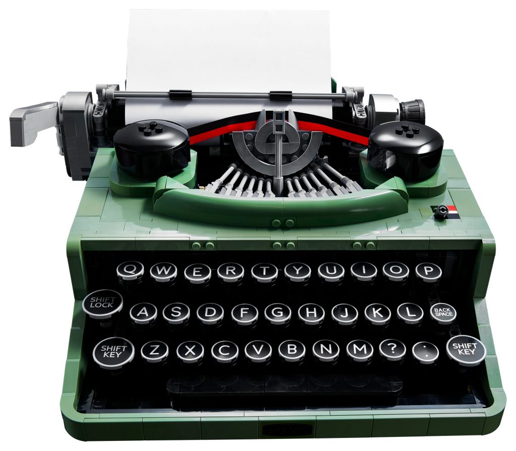 LEGO Ideas Typewriter (21327) now available for purchase on LEGO VIP