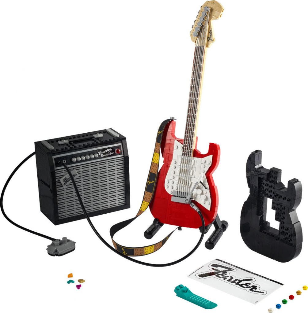 Official Release: LEGO Ideas Fender Stratocaster (21329)