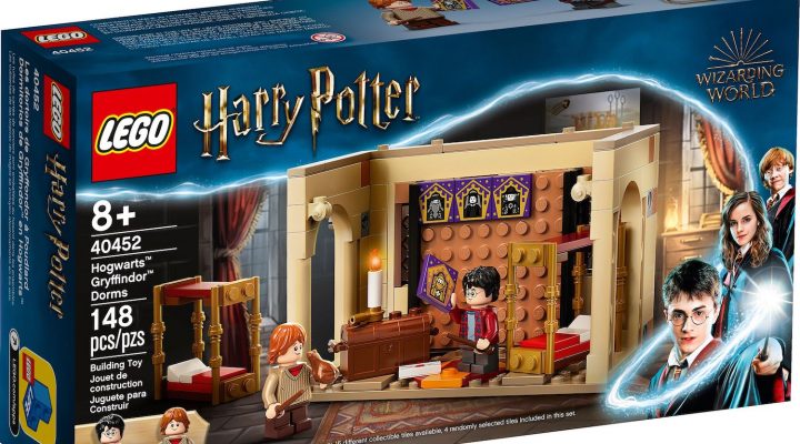 LEGO Harry Potter Hogwarts Gryffindor Dorms 40452 gwp promotion - Box Front