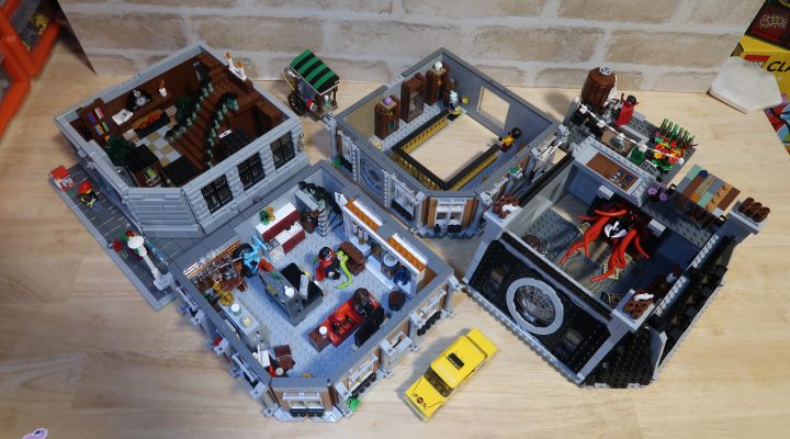 LEGO Marvel Sanctum Sanctorum Modular MOC - all floors