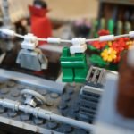 LEGO Marvel Sanctum Sanctorum Modular MOC - Washing line and chimney