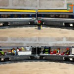 Detailed LEGO City 60197 Train Interior