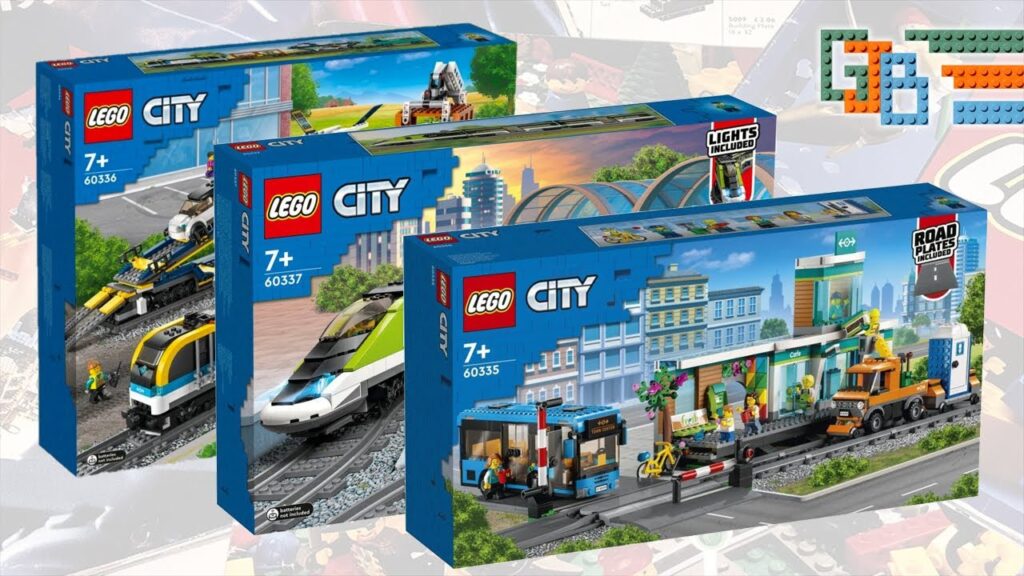 LEGO City Train 2022 sets now available! My thoughts.