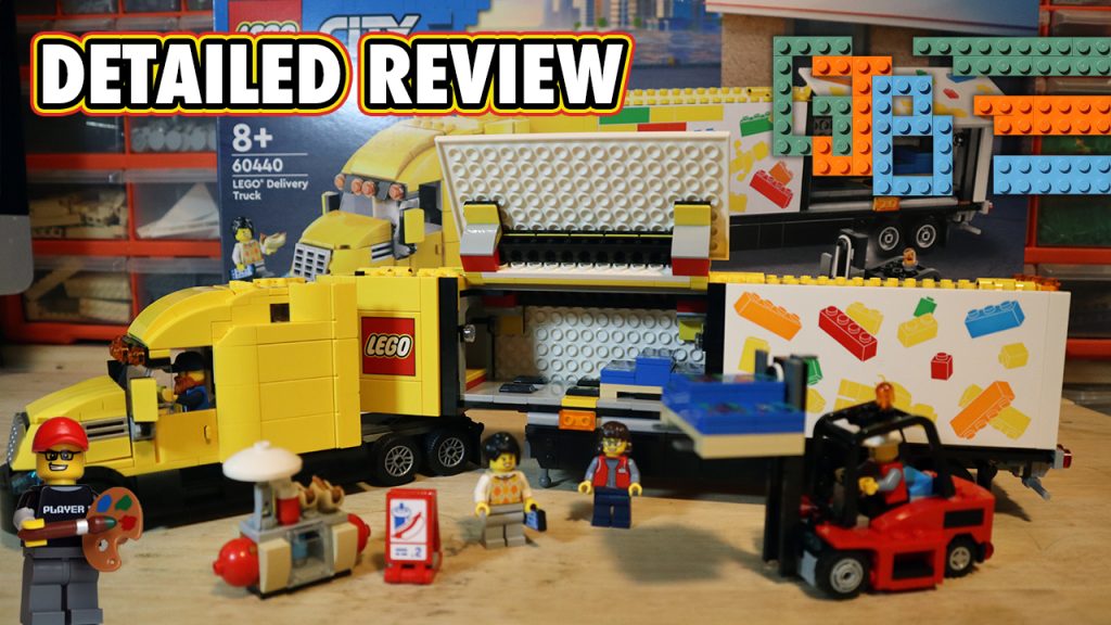 LEGO Delivery Truck Detailed Review (City set 60440)