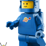 LEGO up-scaled blue astronaut hero image